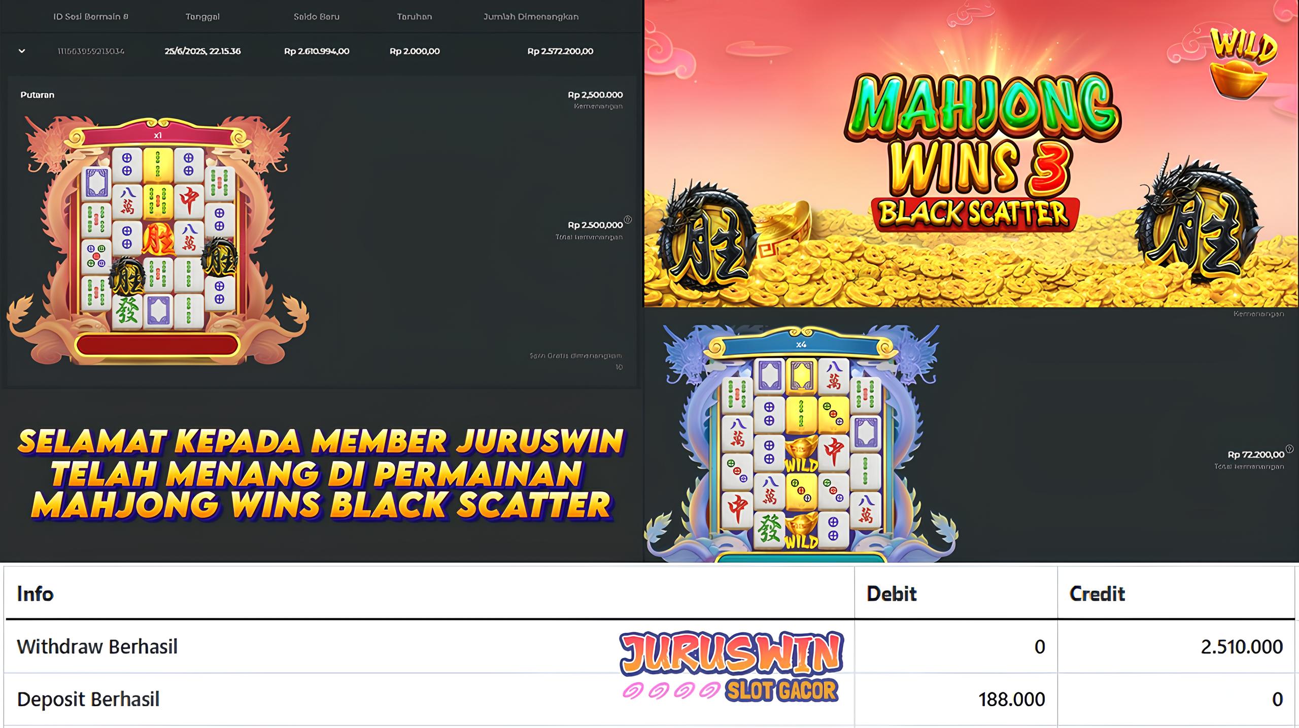 MAHJONG WINS 3 BLCK SCATTER